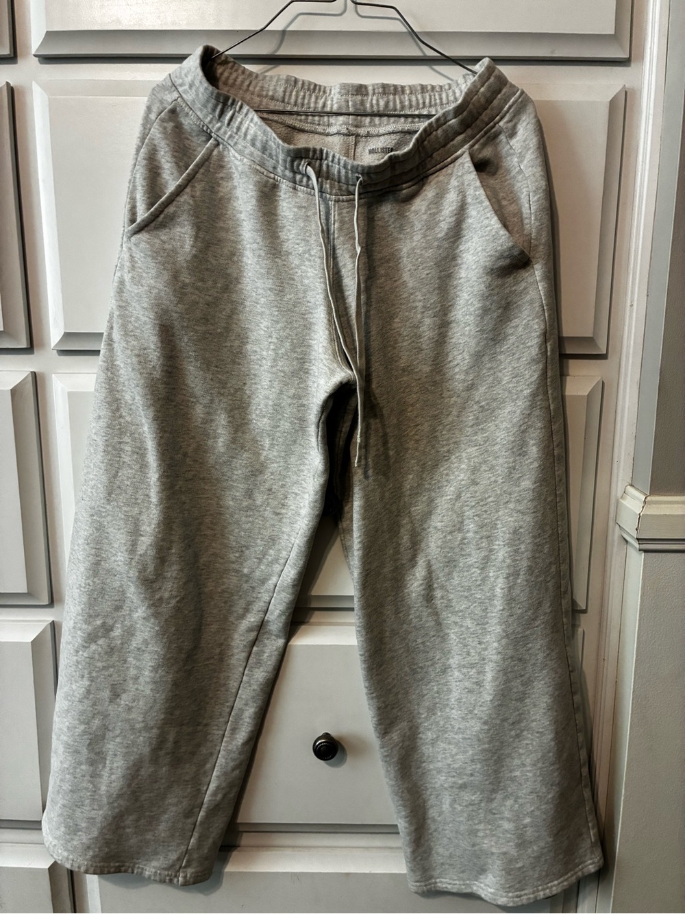 Hollister Light Gray Sweatpants Joggers
